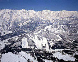Iwatake ski resort japan