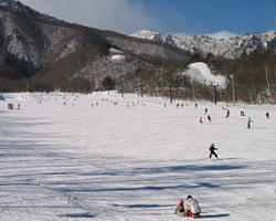Jiigatake ski resort japan