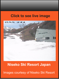 Niseko Ski Resort Japan  Images courtesy of Niseko Ski Resort    Click to see live image